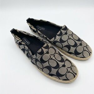 COACH Signature Espadrilles as is